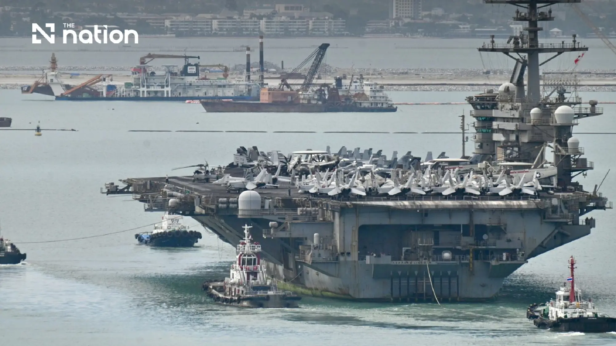 Habis Perang Iran, Kapal Induk AS Berlabuh di Pattaya, Thailand Raup  Rp 8 Miliar Per Hari